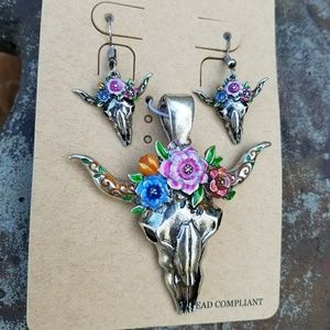 Pendant and Earring Set